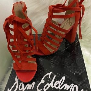 Pre- Loved- Chunky heel sandal